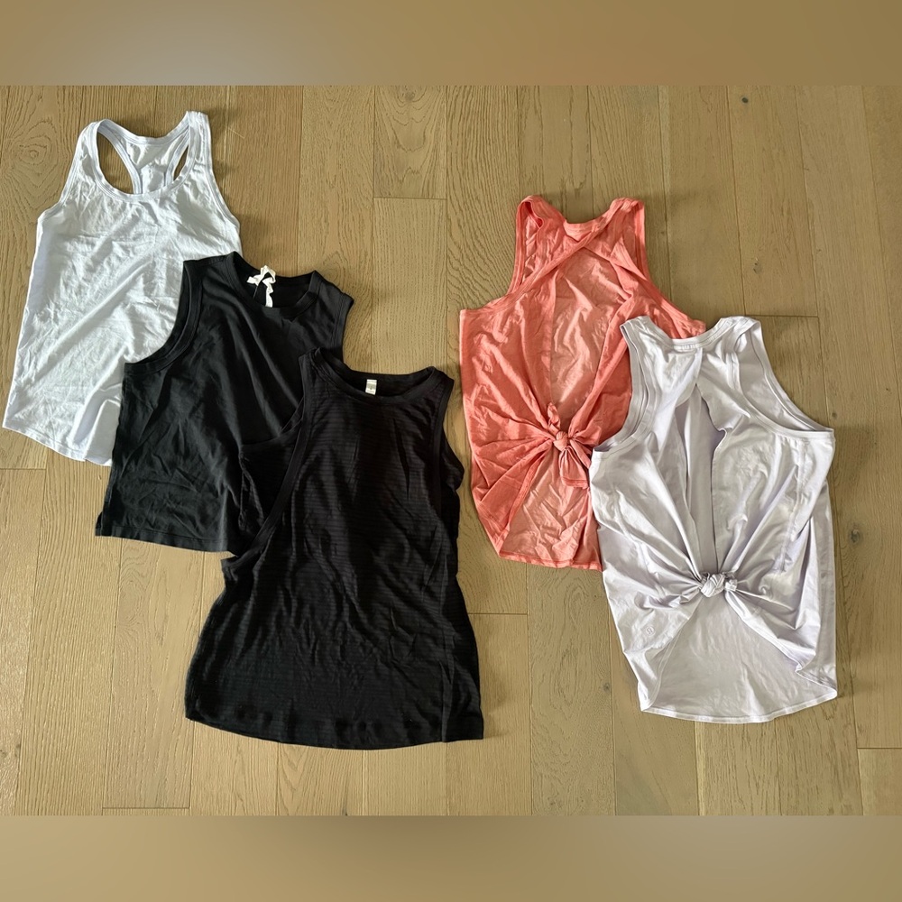 Lululemon Cotton tank tops bundle